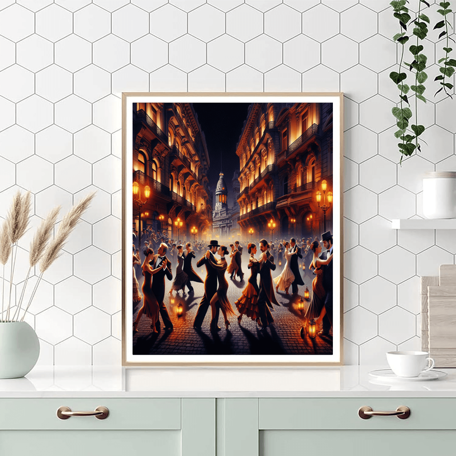 Tango Festival - Buenos Aires, Argentina Paint By Color