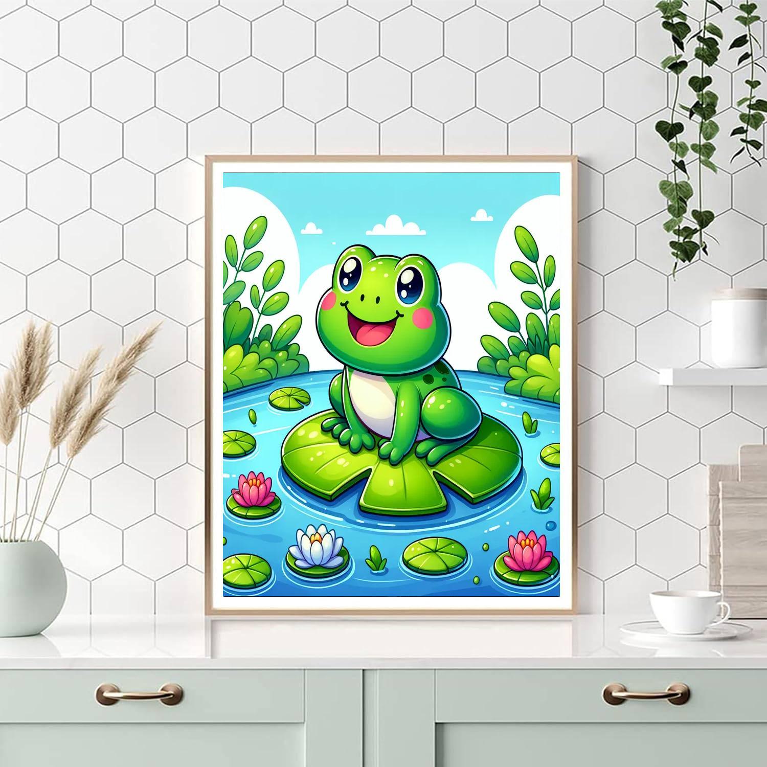 Frog Pond Discovery Paint By Number