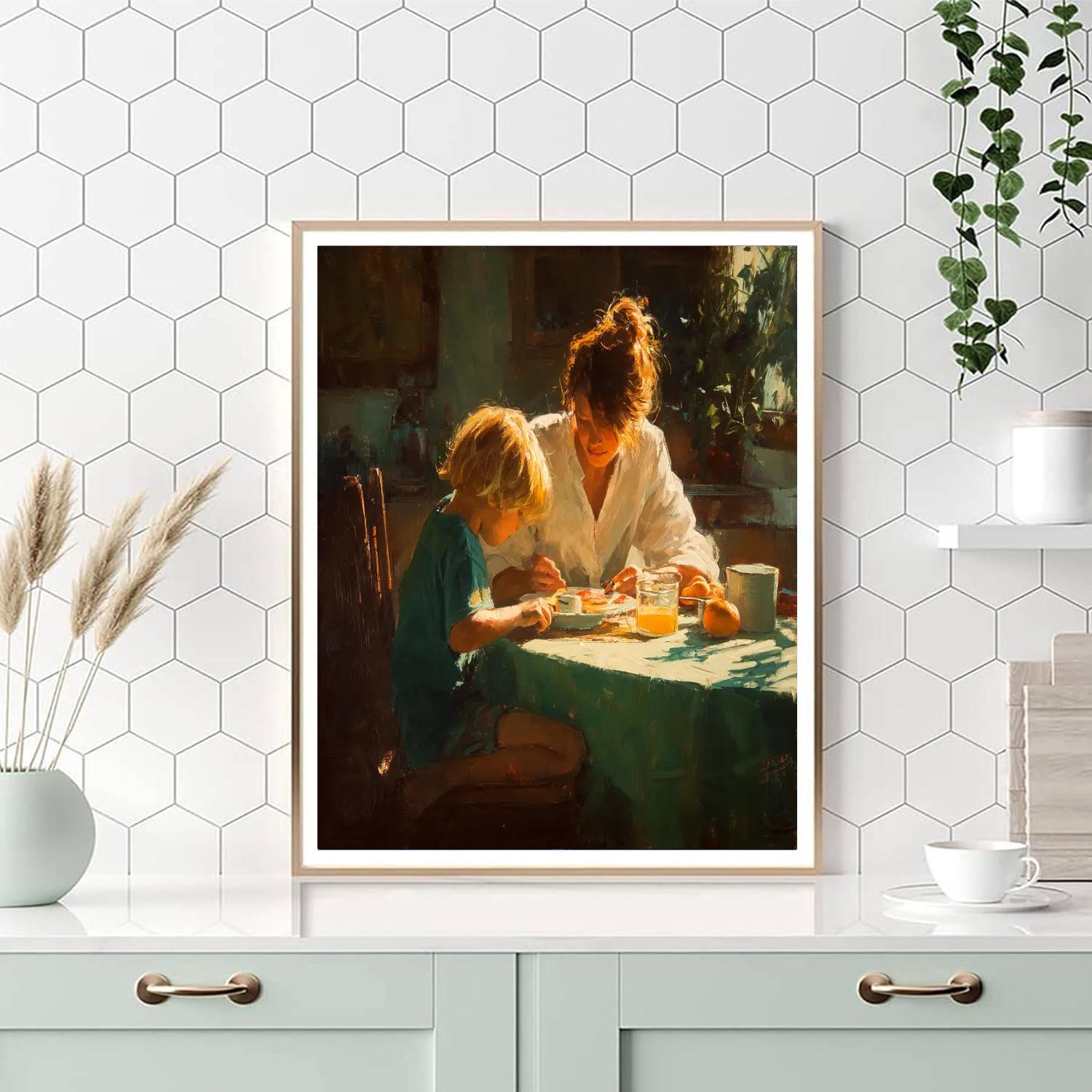 Mother’s Morning Paint By Number