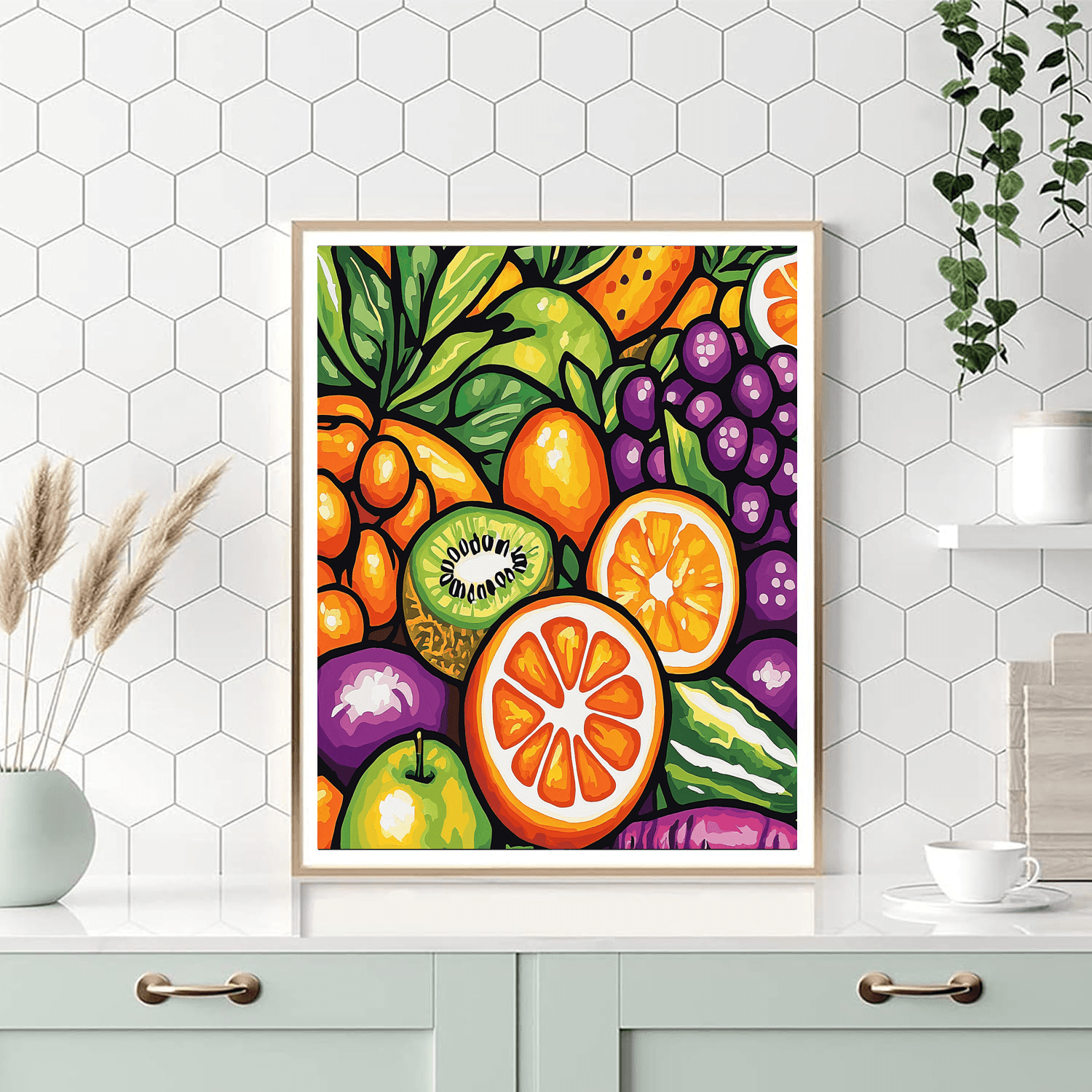 Henri Matisse Inspired Matisse's Joyful Harvest  Painting By Numbers Kit