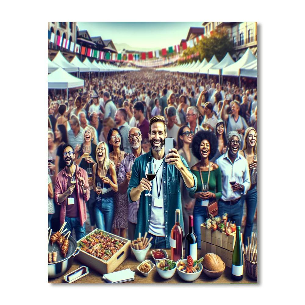 Kirkland Uncorked Paint By Numbers Art