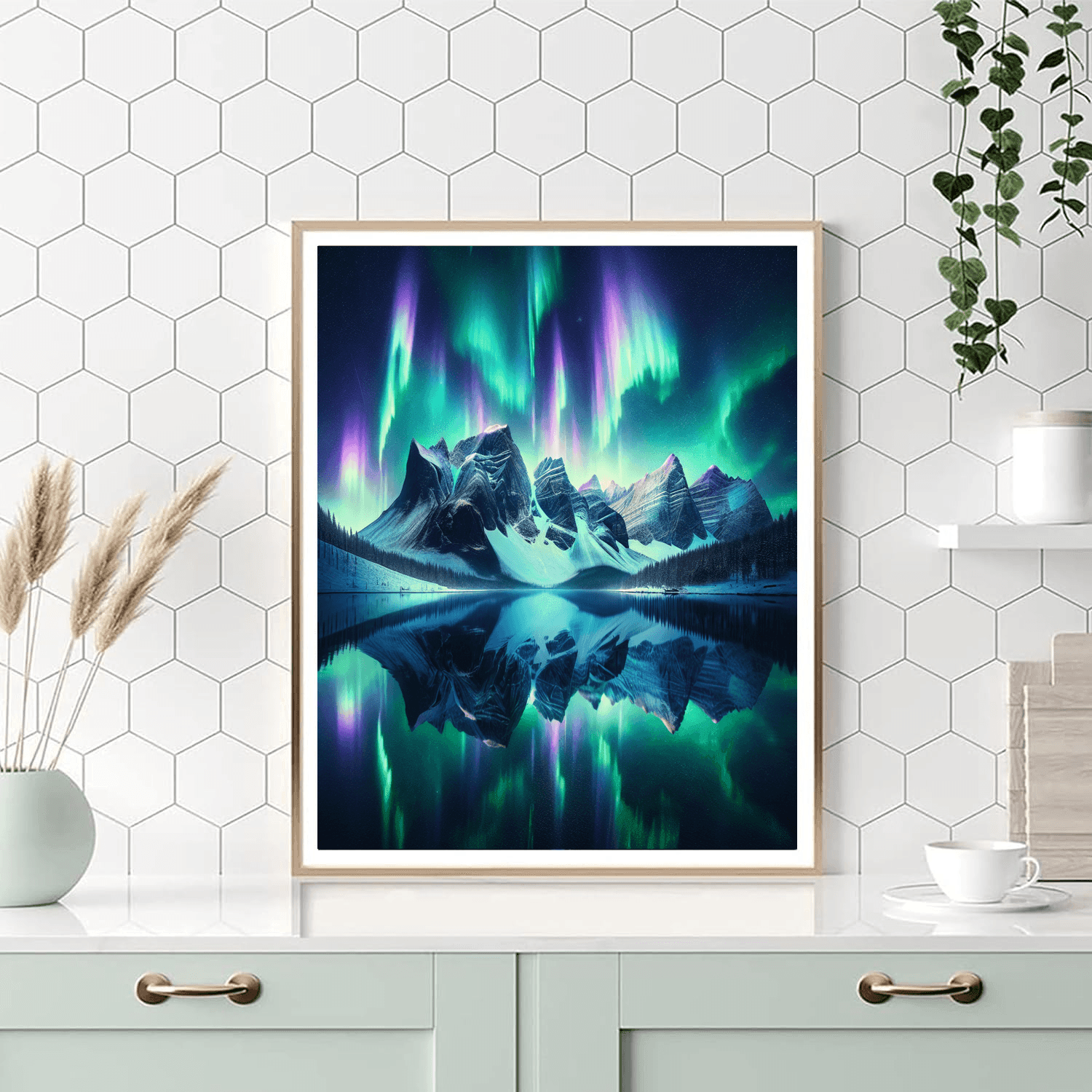 Aurora Borealis Wonders DIY Paint By Numbers