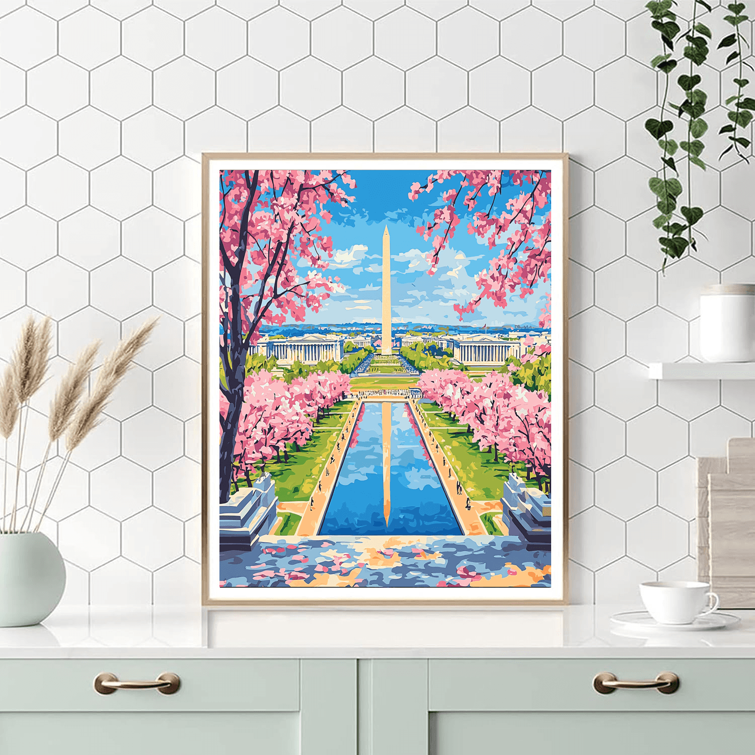 National Mall - Washington, D.c. Paint By Numbers Kits