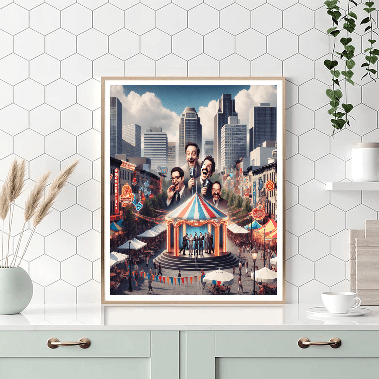 Montreal Just For Laughs Festival - Canada Paint By Numbers Kits