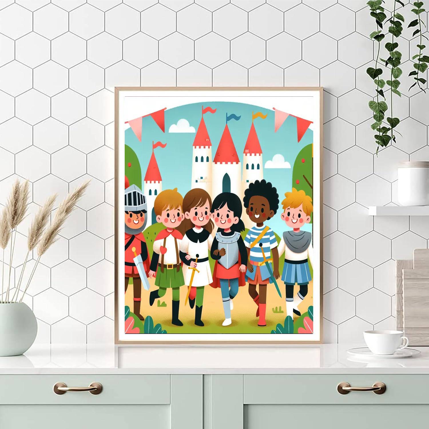 Knight's Kingdom Paint By Numbers