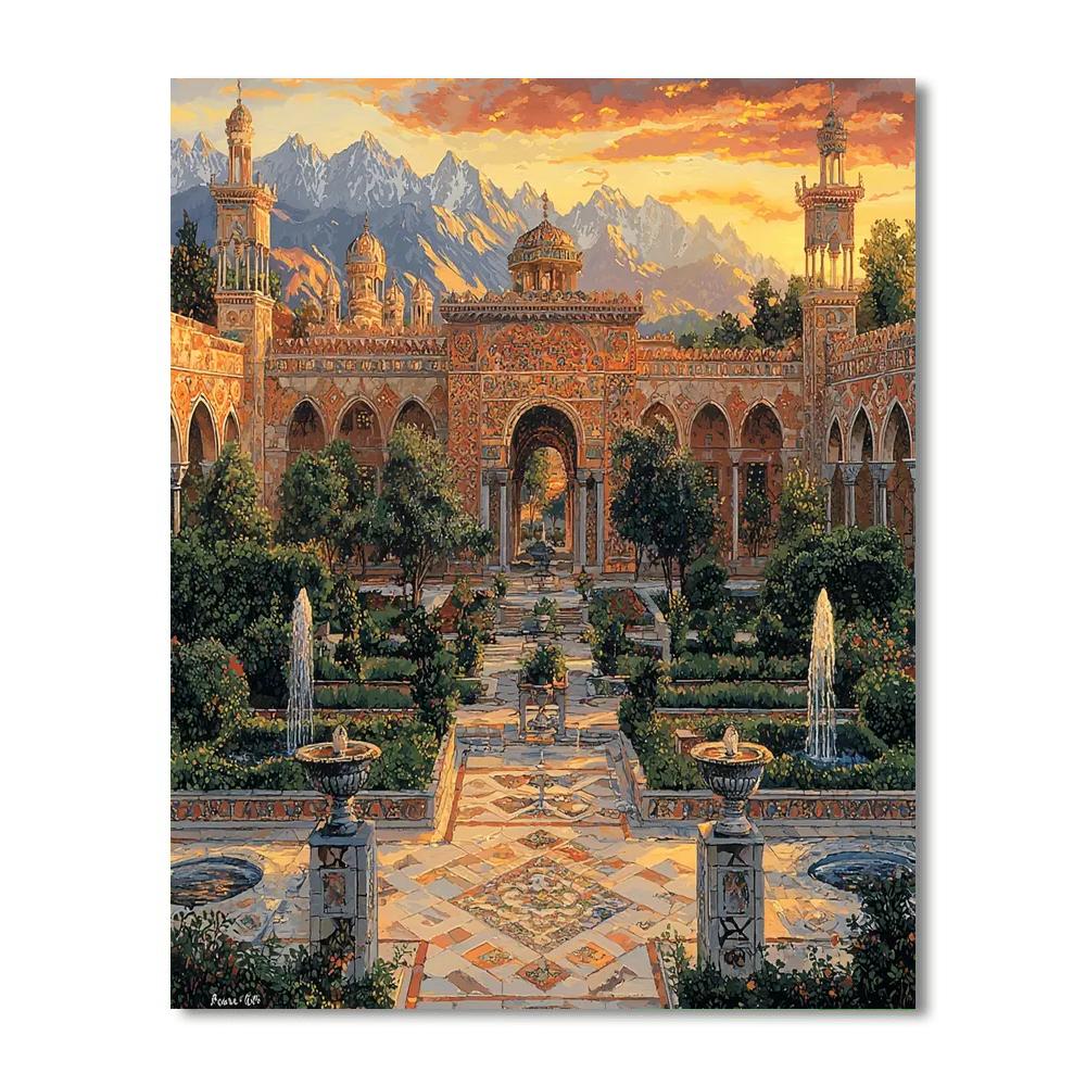 La Alhambra Numbered Painting Kits