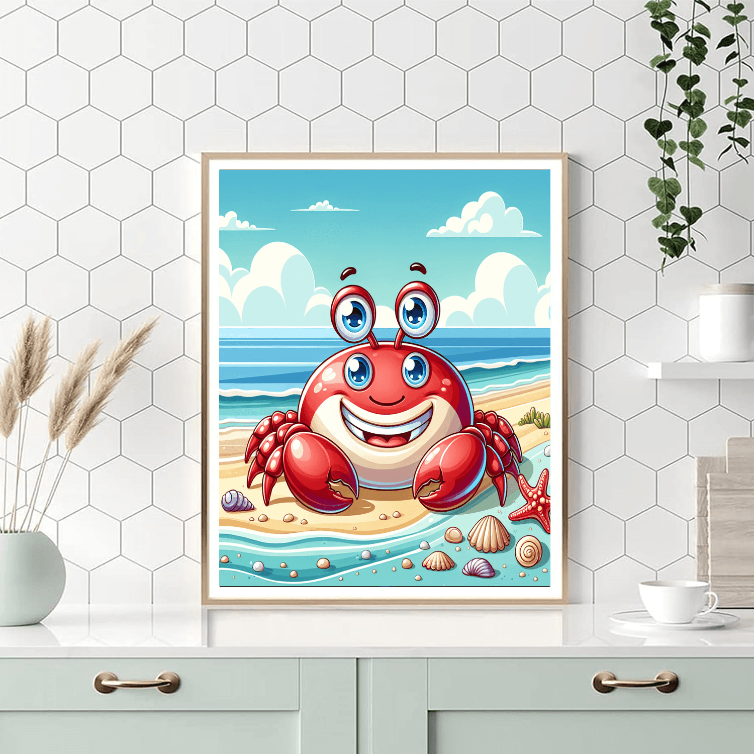 Clever Crab Paint By Color