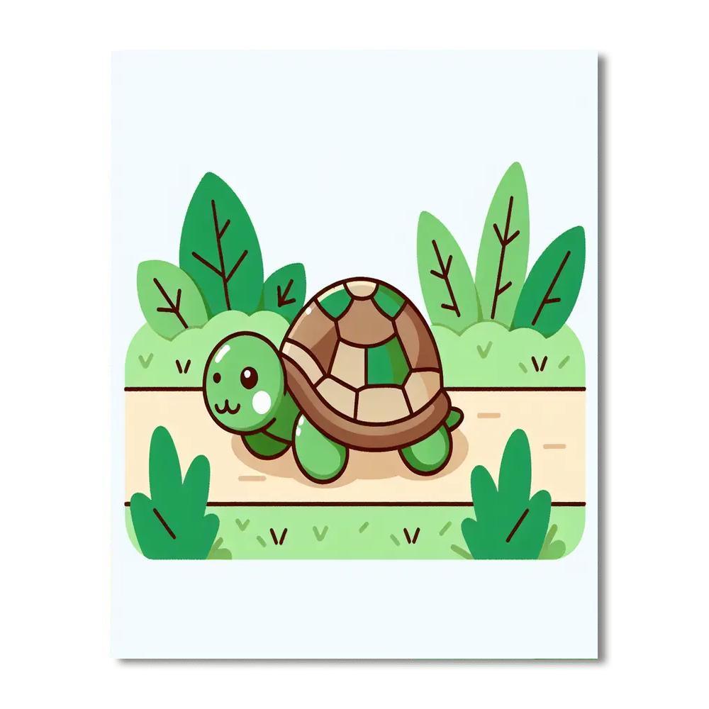 Tranquil Tortoise Paint By Numbers Kits