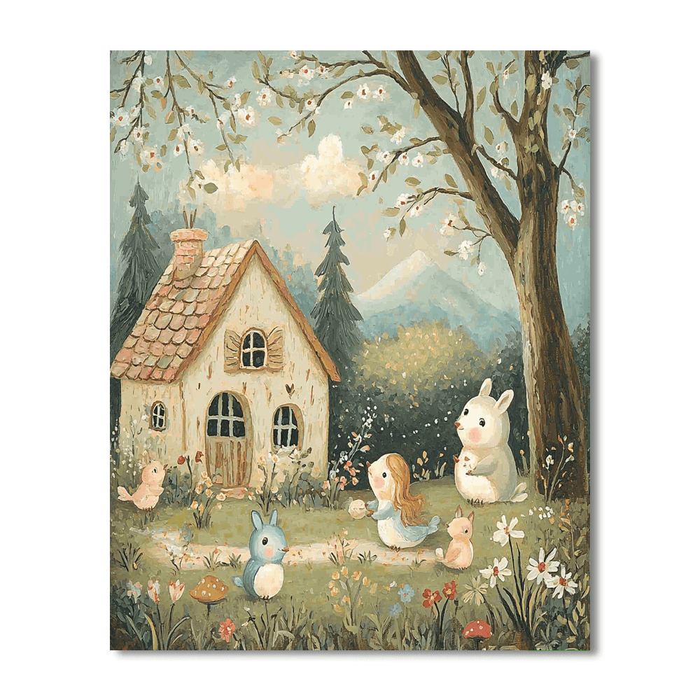 Beatrix Potter Inspired Tales Of The Forest  Paint By Color