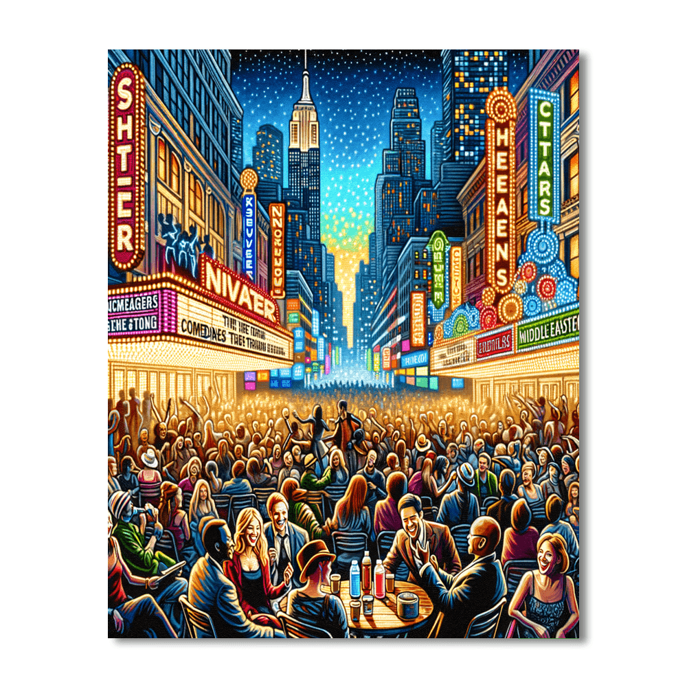 Melbourne International Comedy Festival - Melbourne, Australia Number Painting