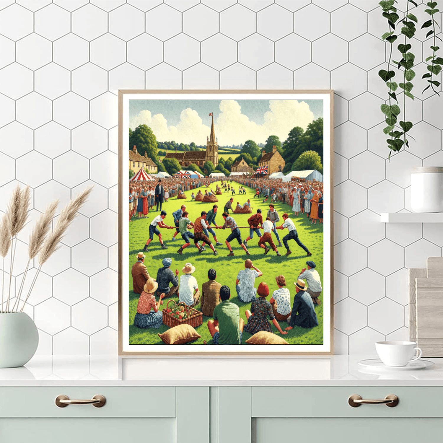 The Cotswold Olimpick Games DIY Paint By Numbers