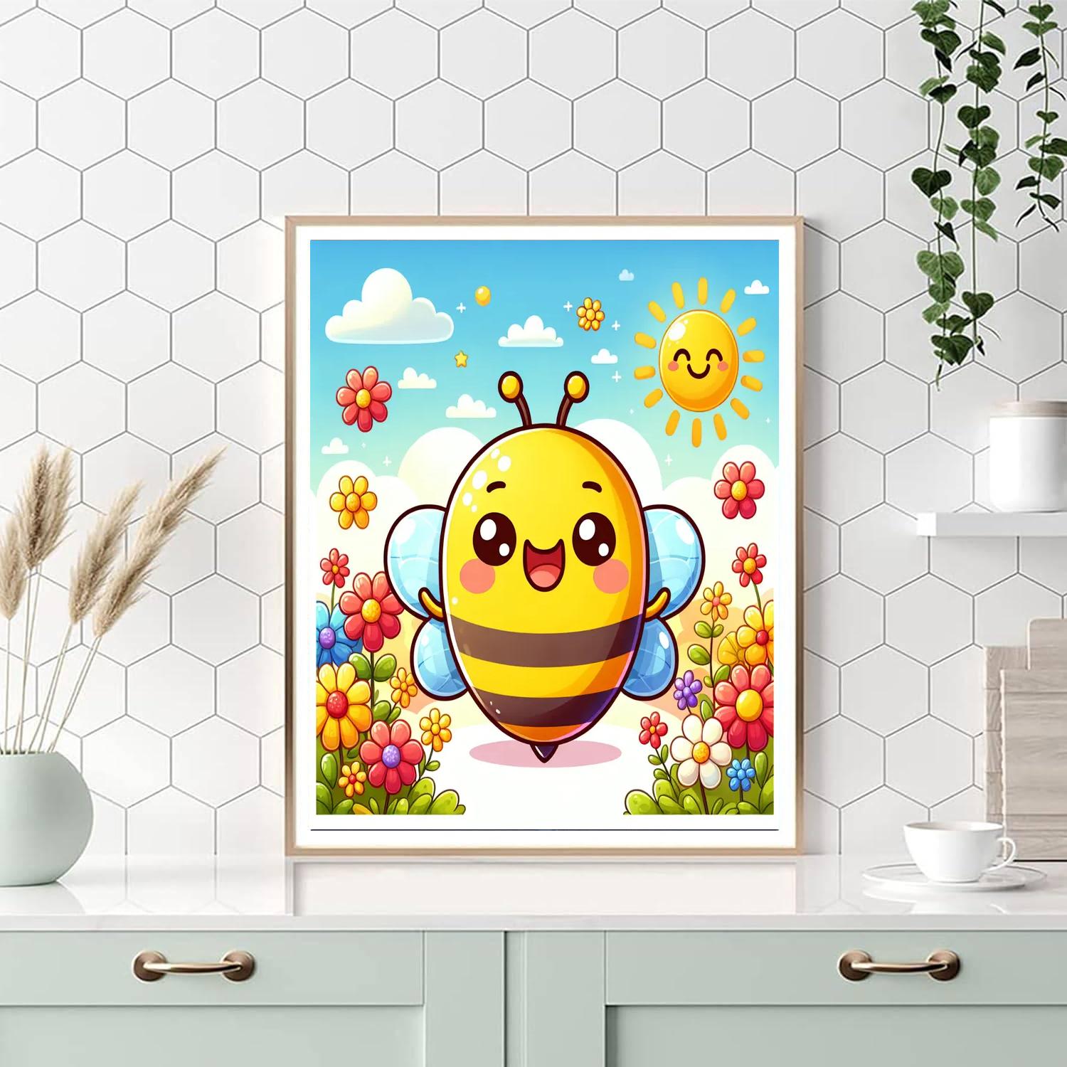 Buzzy Honeybee Numbered Painting Kits