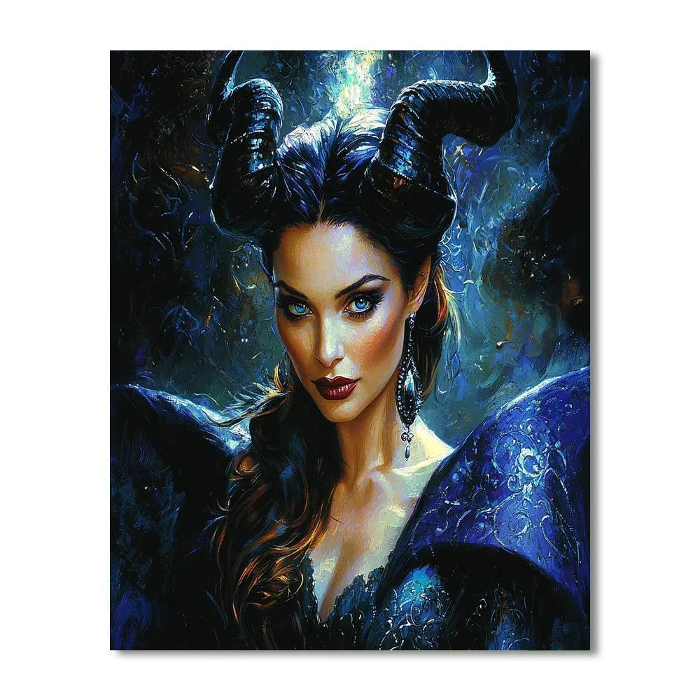 Angelina Jolie: The Fierce Protector Of Maleficent Paint By Numbers Kits