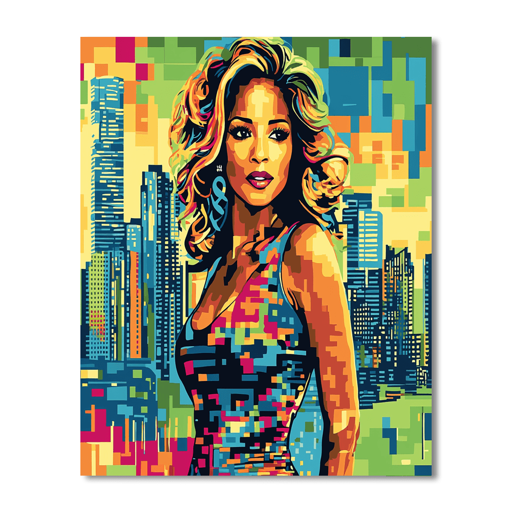 Halle Berry: The Fierce Force Of Talent Paint By Numbers Kits