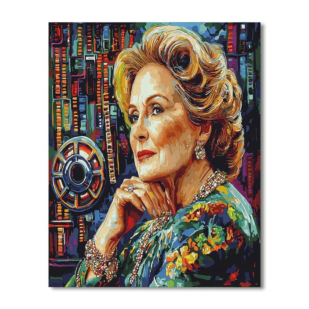 Meryl Streep: The Chameleonic Talent Of Cinematic Legends Numbered Painting Kits