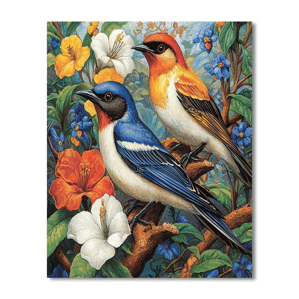 John James Audubon Inspired Bold Wildlife Portraits  Painting By Numbers Kit
