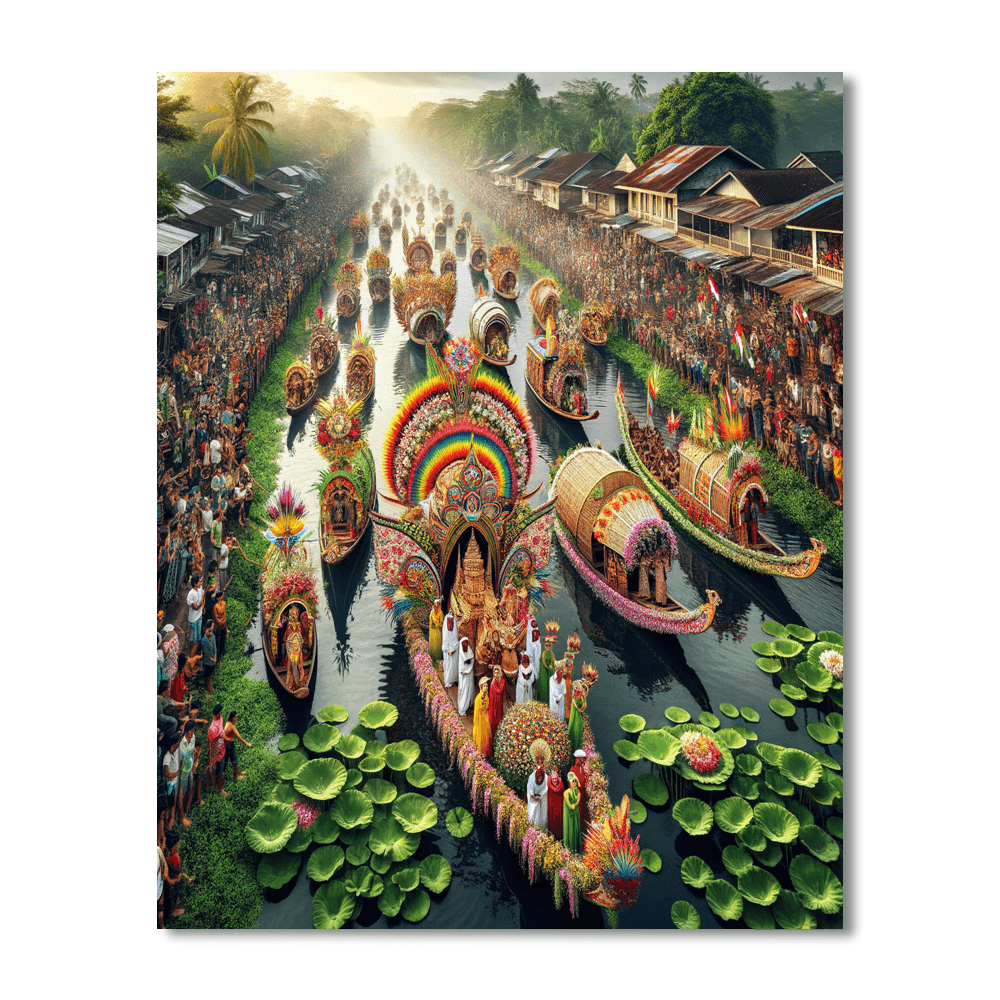 Karnaval Banjarmasin - Indonesia Numbered Painting Kits