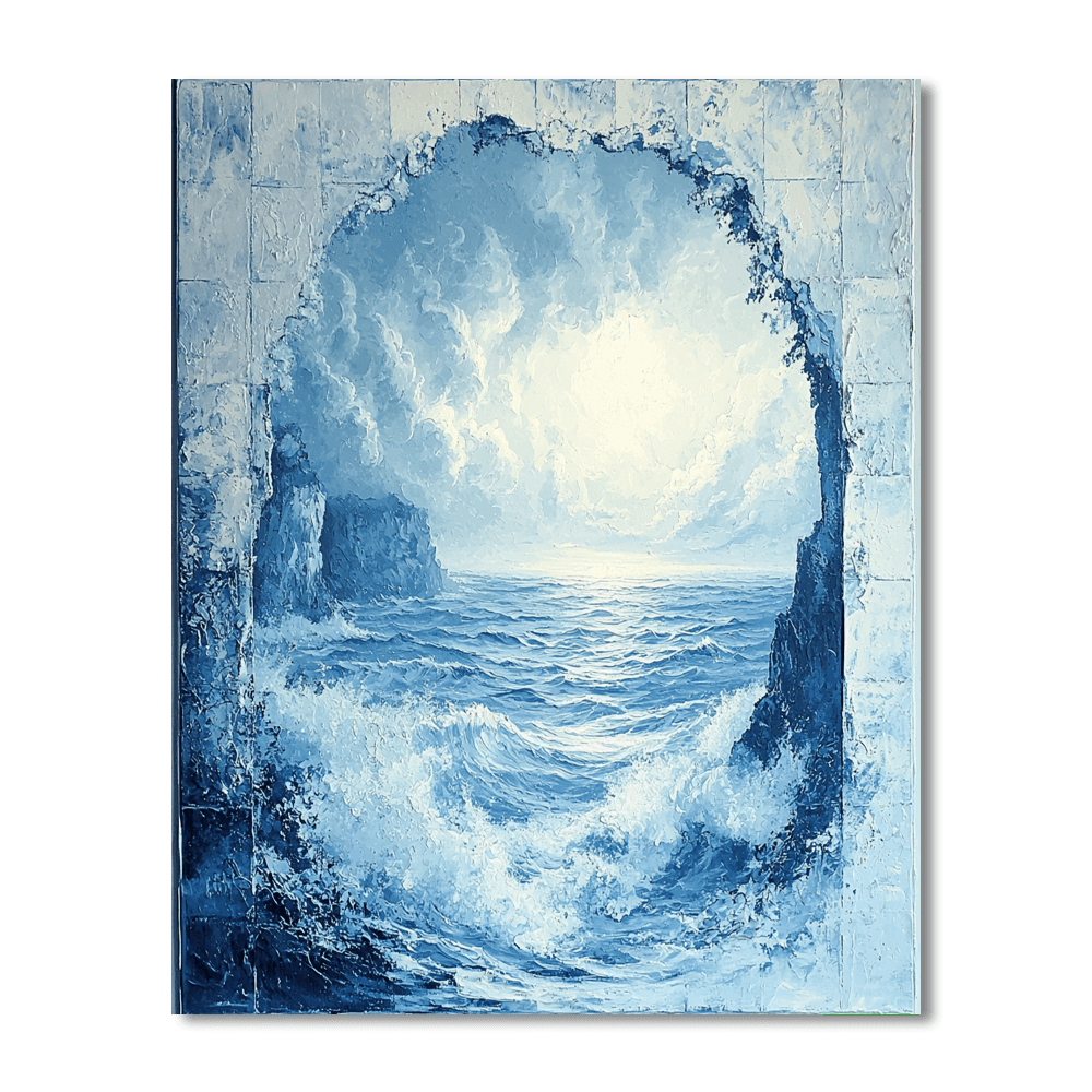 J.M.W. Turner Inspired Coastal Breeze  Numbered Painting Kits