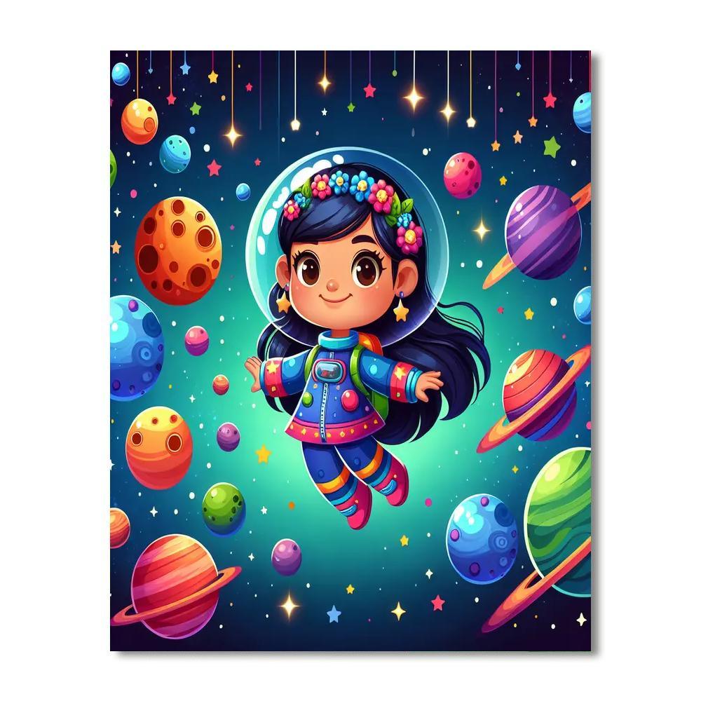 Astro Adventure Galaxy Paint By Number