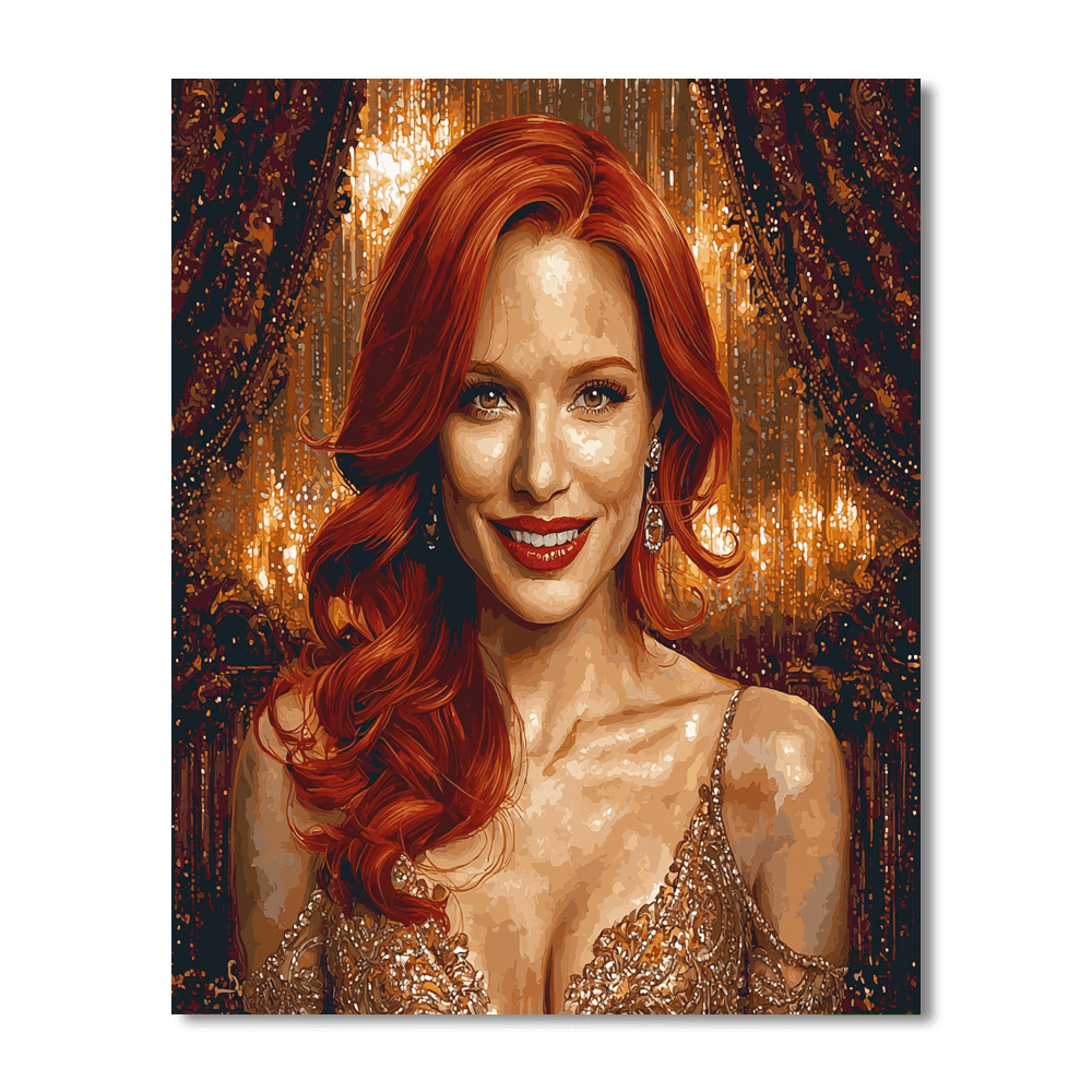 Jessica Chastain: The Fierce Talents Behind The Screen Numbered Painting Kits