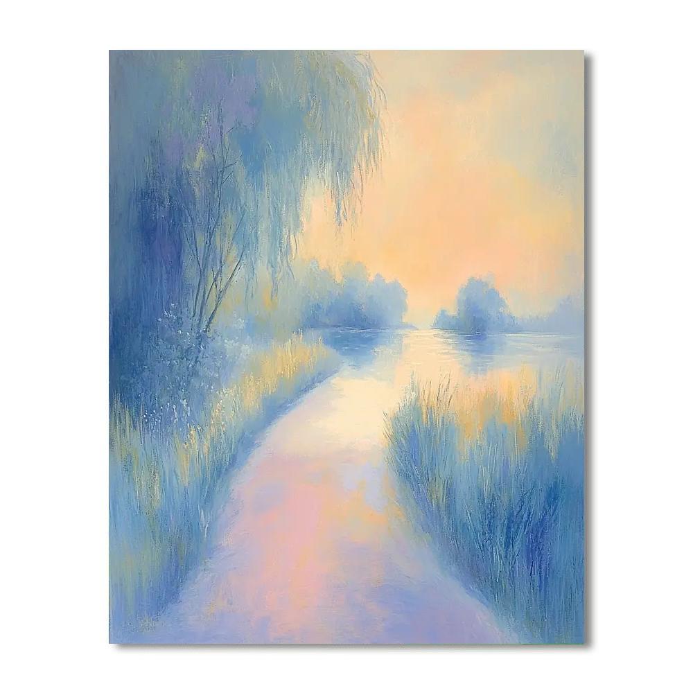 Edgar Degas Inspired Gentle Murmurs  DIY Paint By Numbers