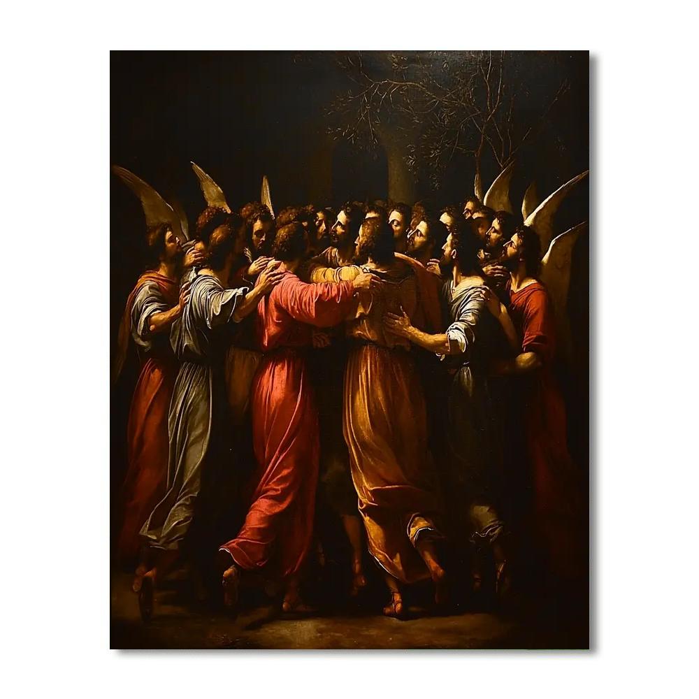 Caravaggio Inspired Radiance Of Emotion  Paint By Numbers Kits