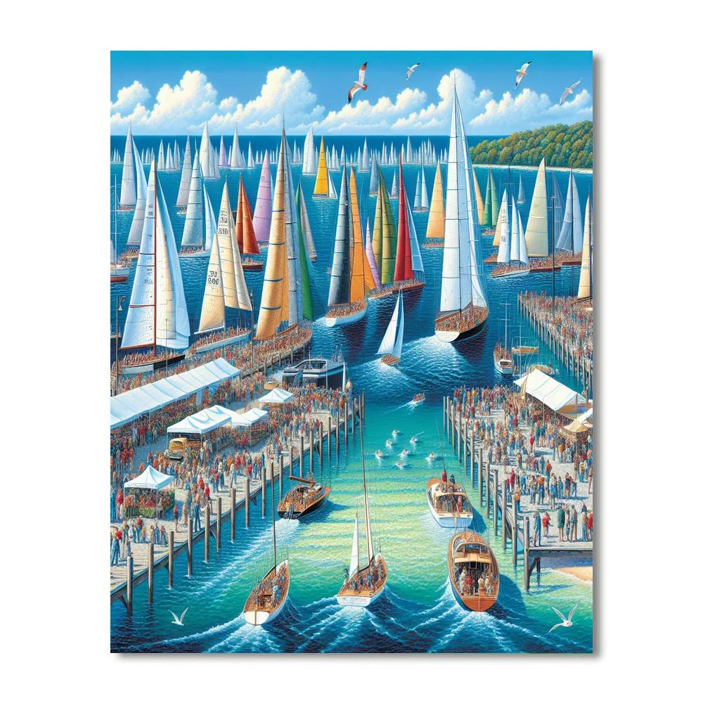 Festival Of Sails - Australia Paint By Numbers Kits