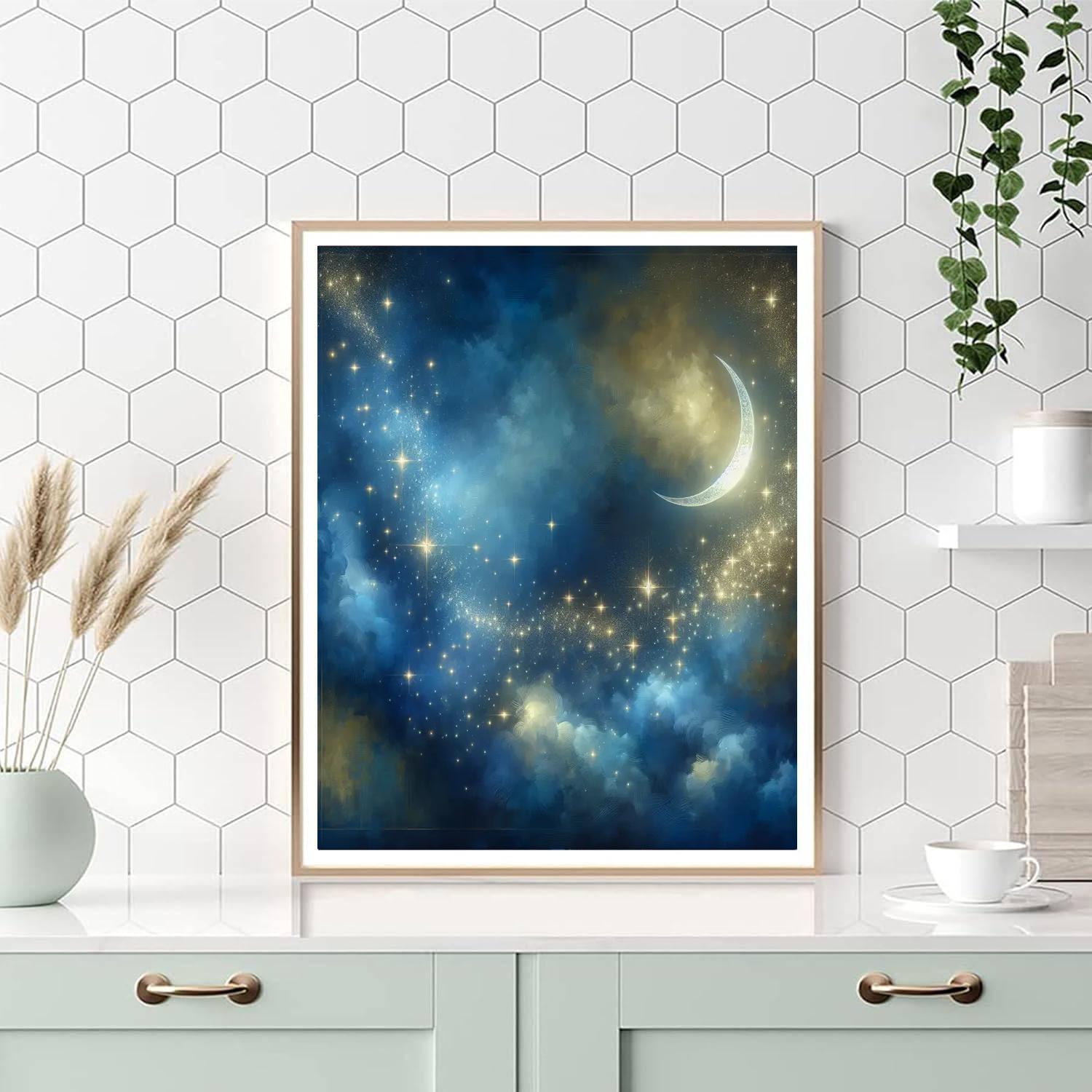 Starry Night Skies Numbered Painting Kits