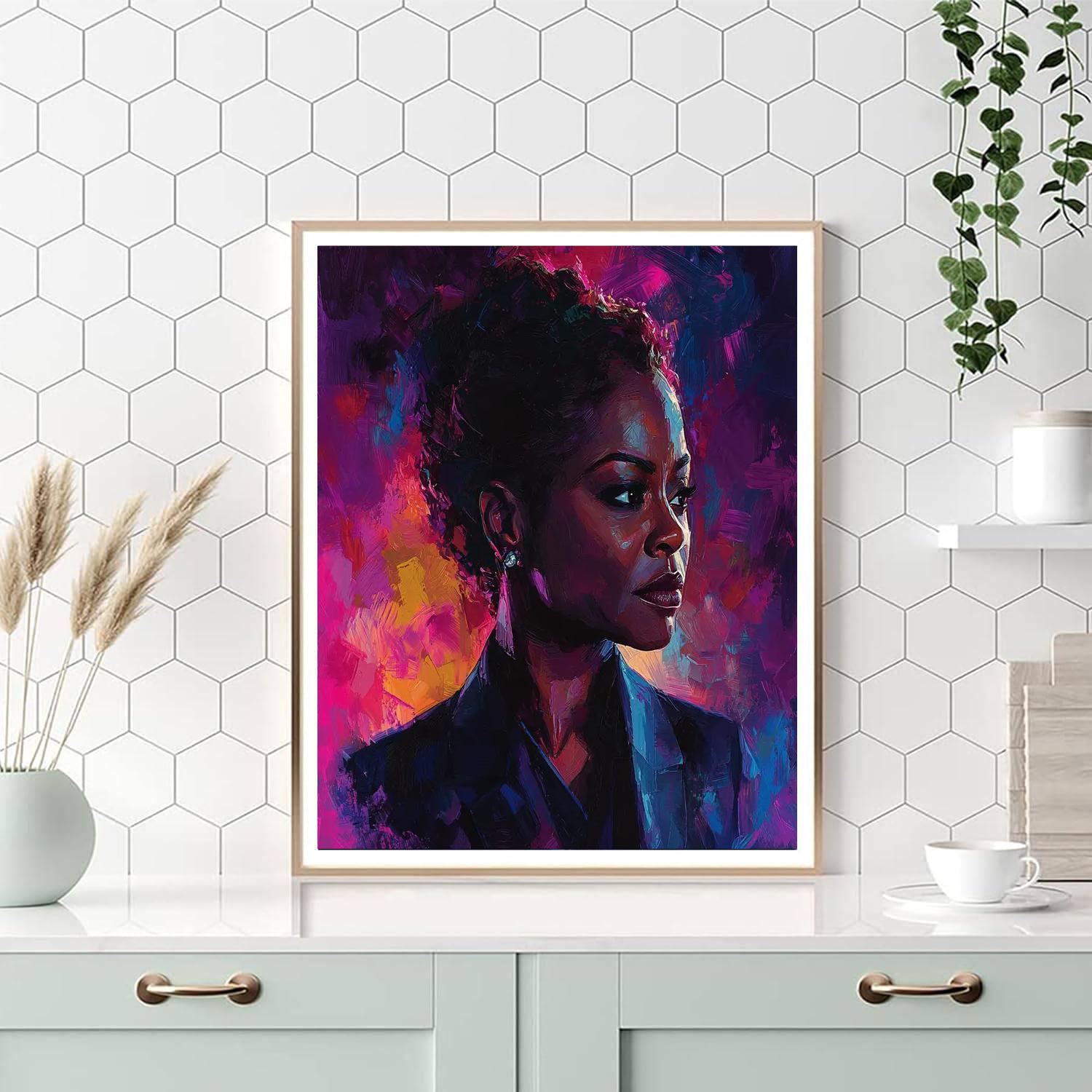 Viola Davis: Breaking Barriers As The Fearless Annalise Keating Numbered Painting Kits
