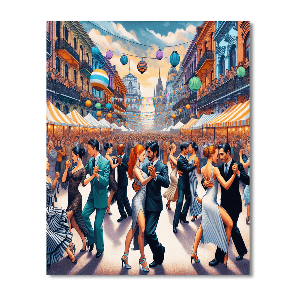 Festival Internacional De Tango Paint By Color