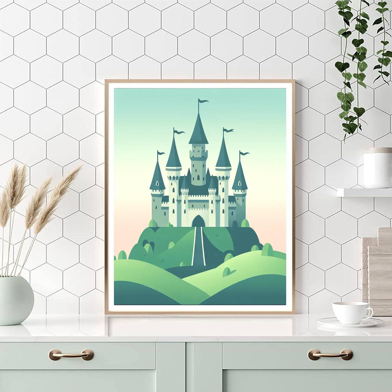 Magical Castle Capers Paint By Numbers