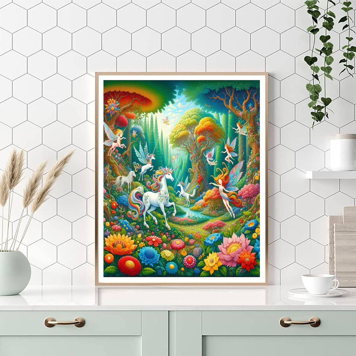 Journey Through Enchanted Forest Paint By Color