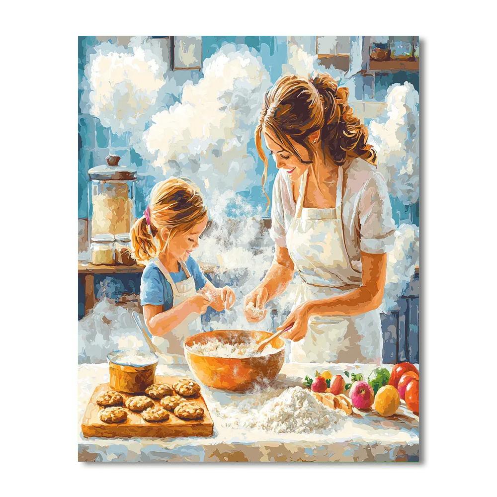 Mom's Kitchen Magic Numbered Painting Kits