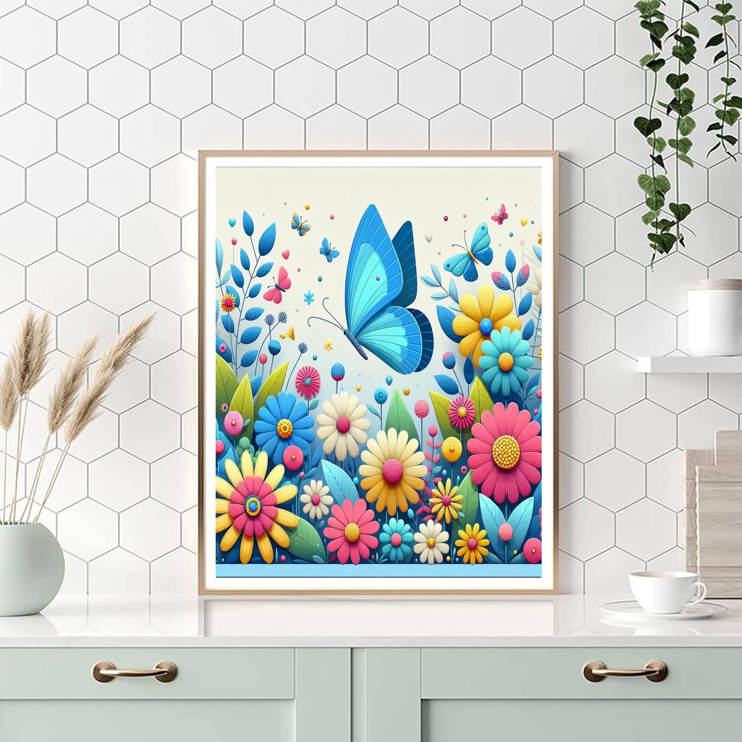 Butterfly Breeze Ballet Numbered Painting Kits