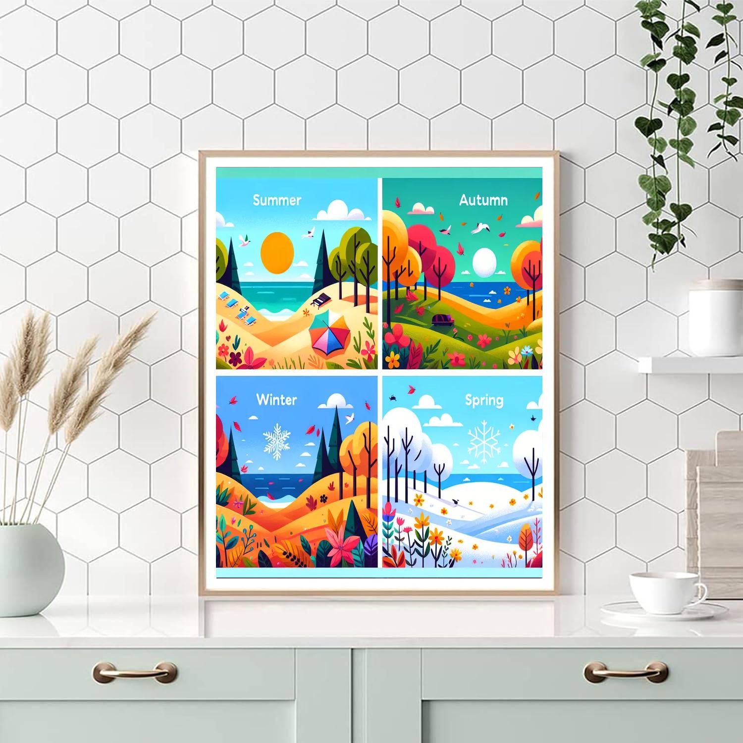 Seasonal Celebrations DIY Paint By Numbers