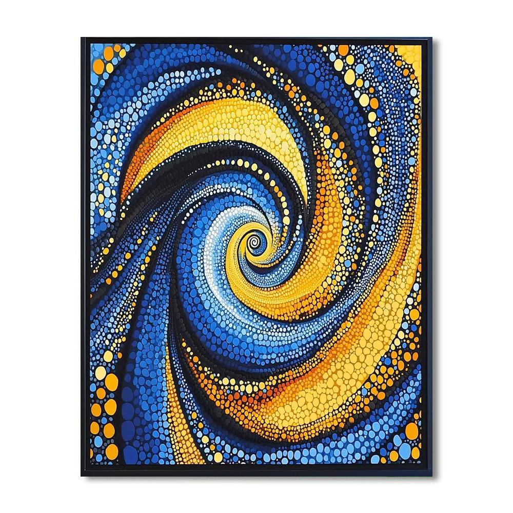 Yayoi Kusama Inspired Endless Echoes  Paint By Numbers Kits