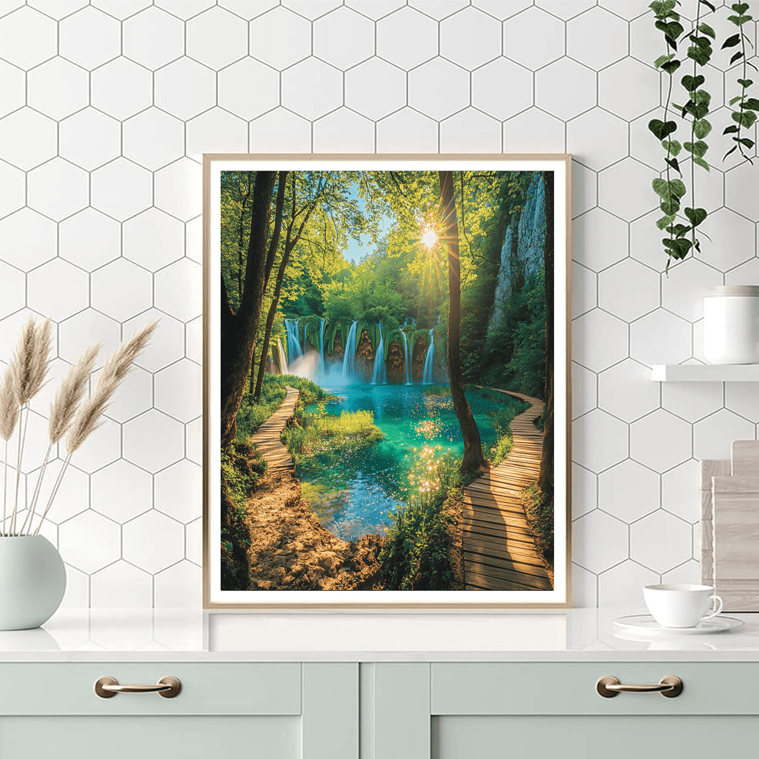 Plitvice Lakes National Park Paint By Numbers