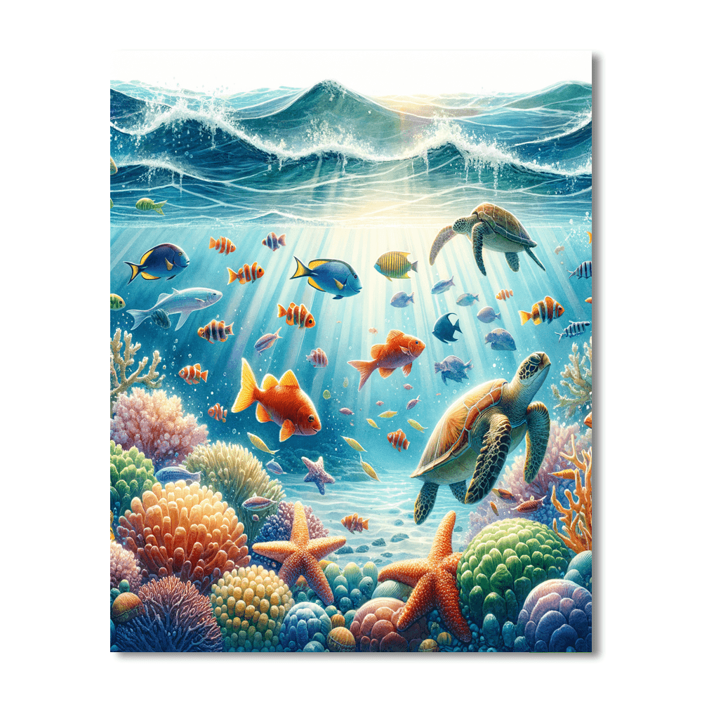 Exploring The Deep Sea Paint By Color