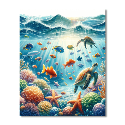 Exploring The Deep Sea Paint By Color