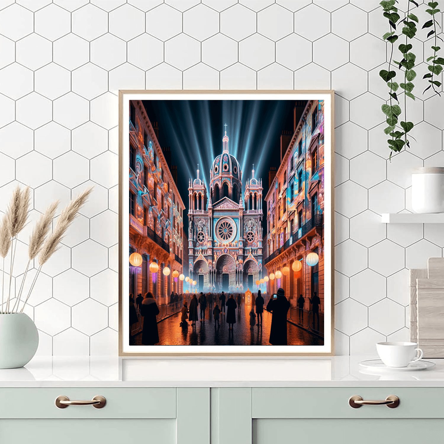 Festival Of Lights - Lyon Paint By Numbers Kits