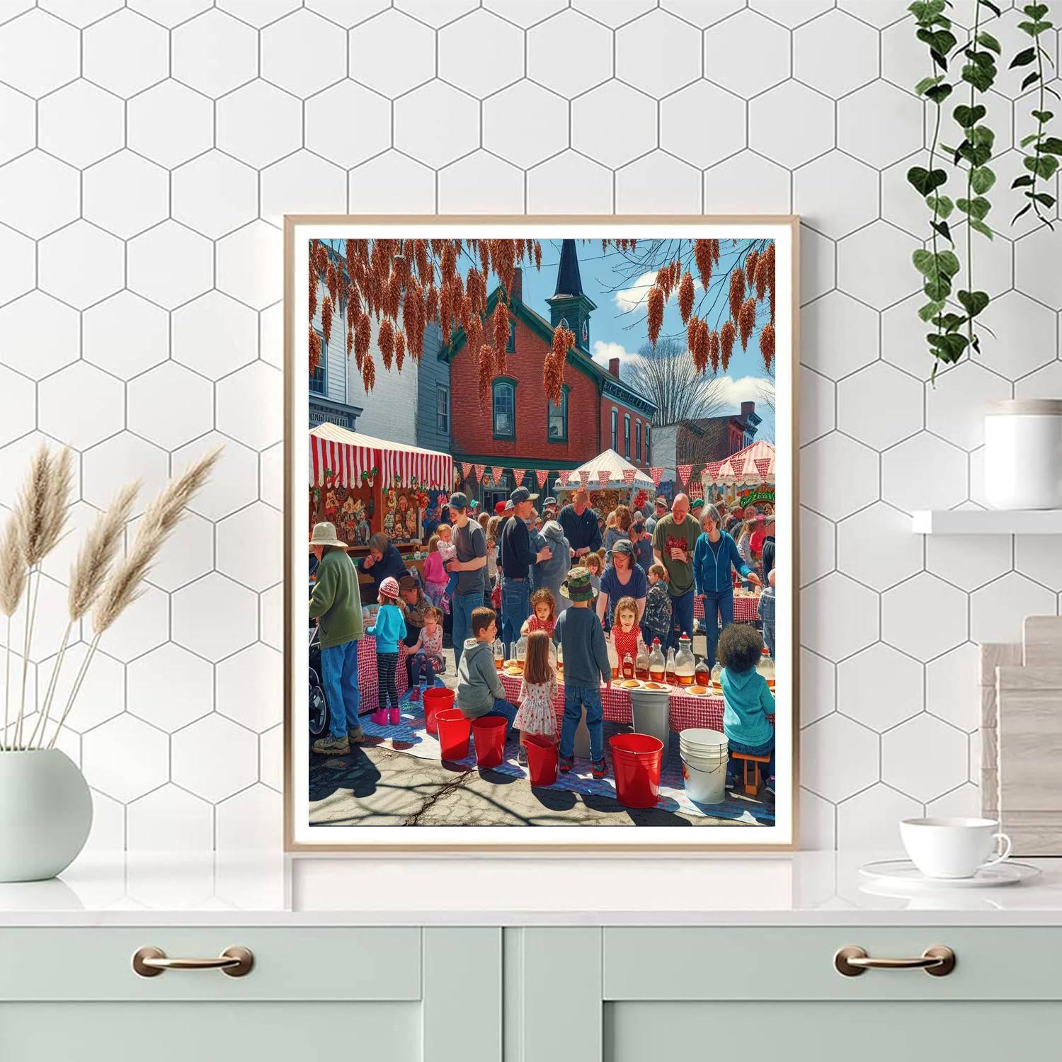 Upstate New York Maple Festival - Usa Paint By Number