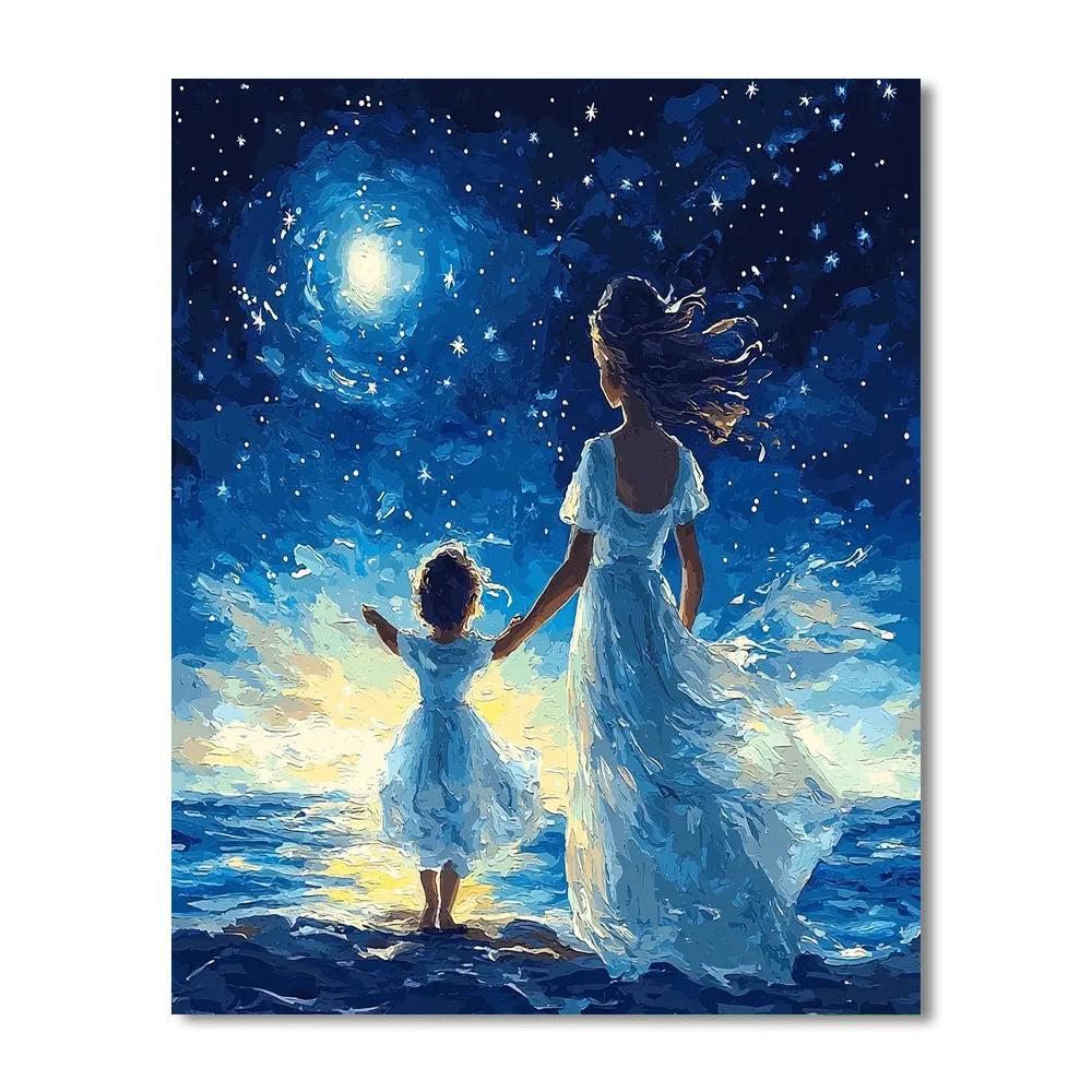 Dreams In The Night Sky Paint By Numbers Kits