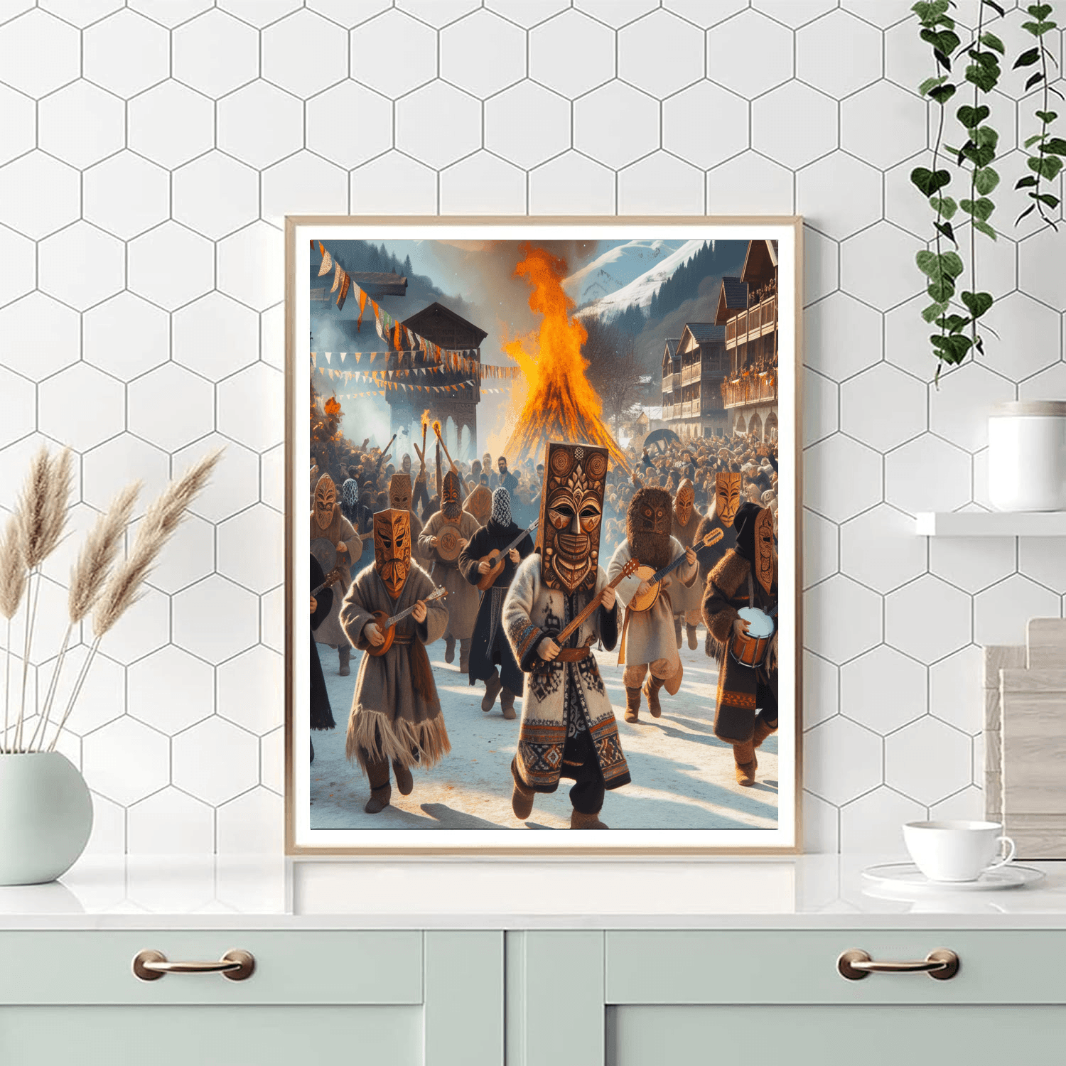 Busójárás - Mohács, Hungary Paint By Number