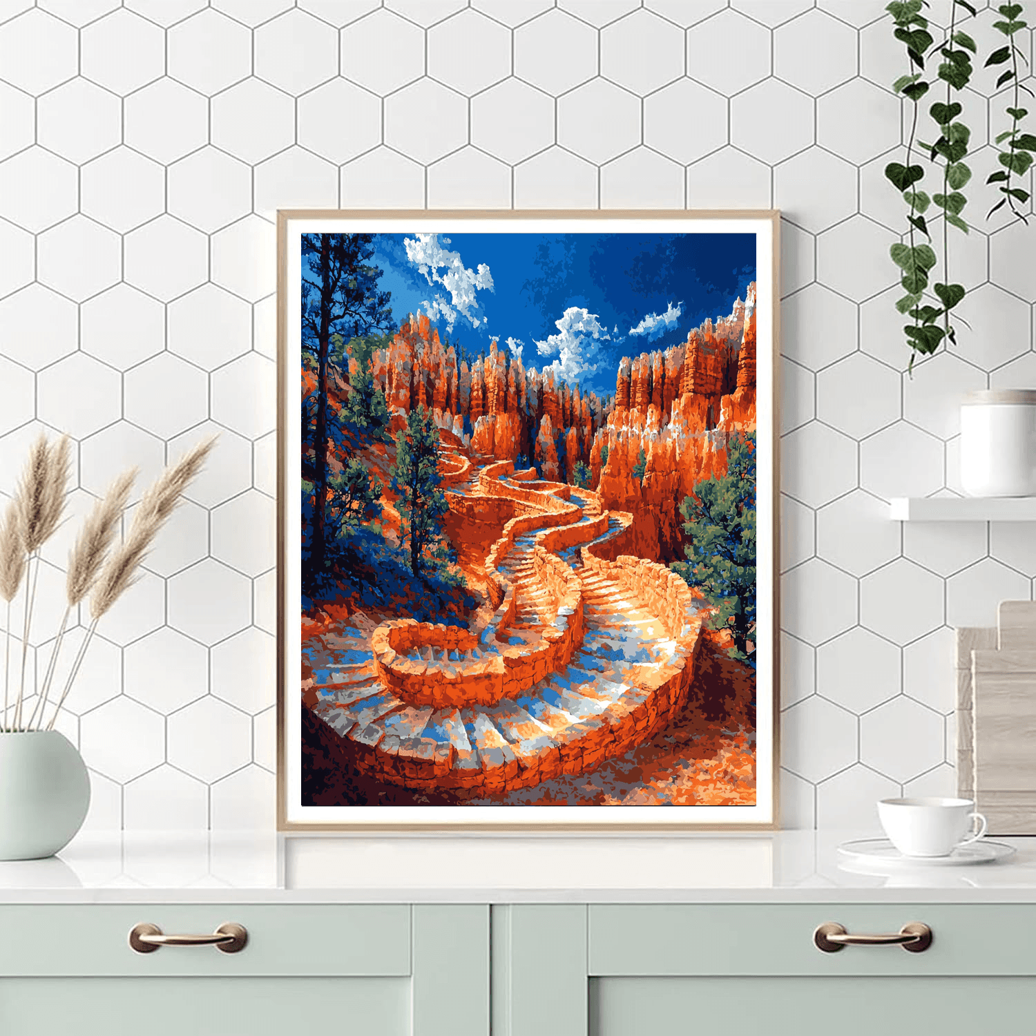 Fiery Furnace DIY Paint By Numbers