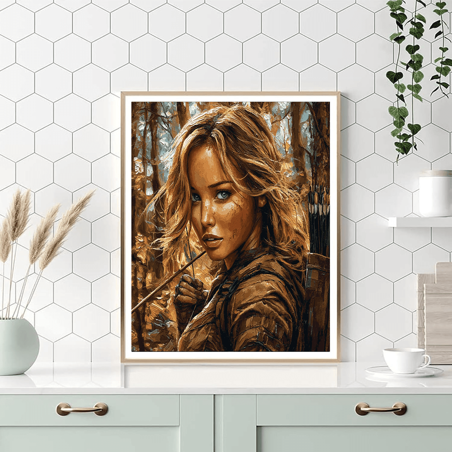 Jennifer Lawrence: Defying Gravity With Katniss Everdeen Paint By Numbers Kits