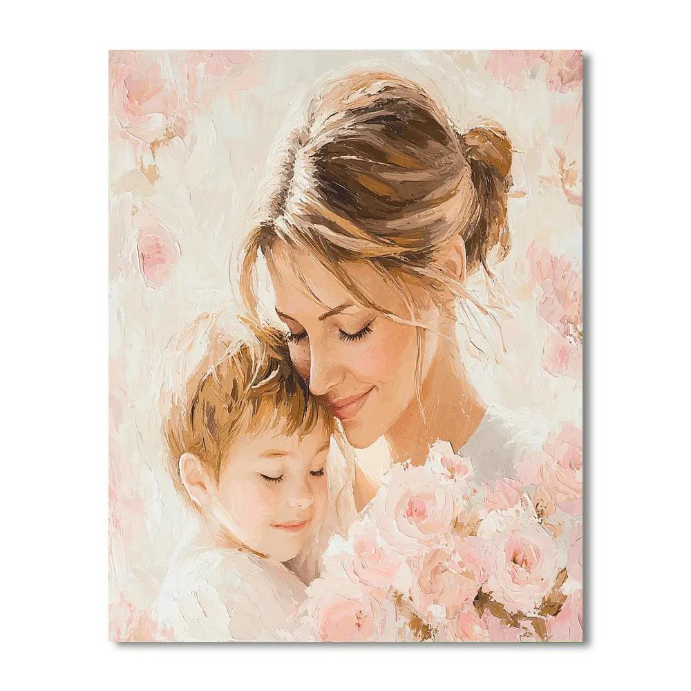 Mom's Heartfelt Hug Painting Number Kit