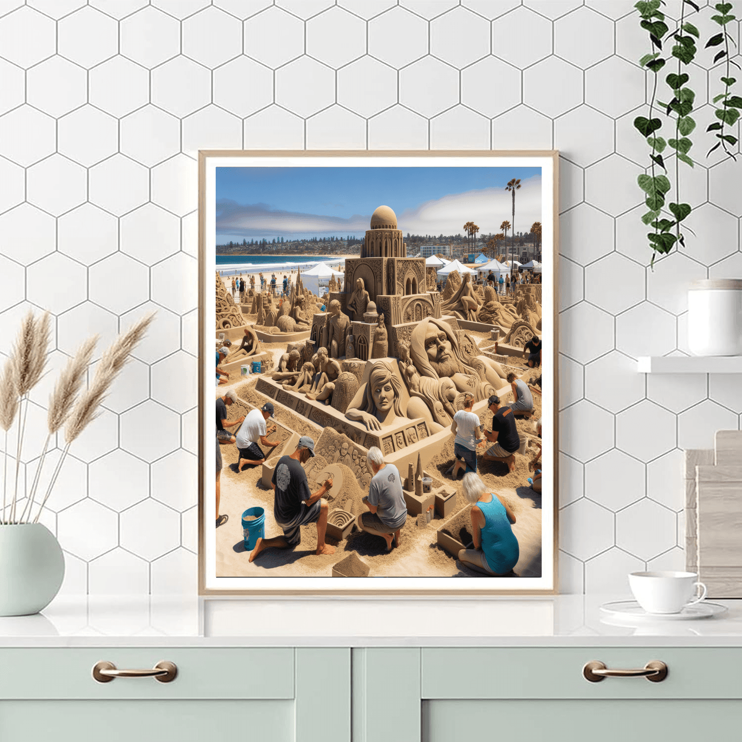 International Sand Sculpture Festival - Portugal Paint By Number