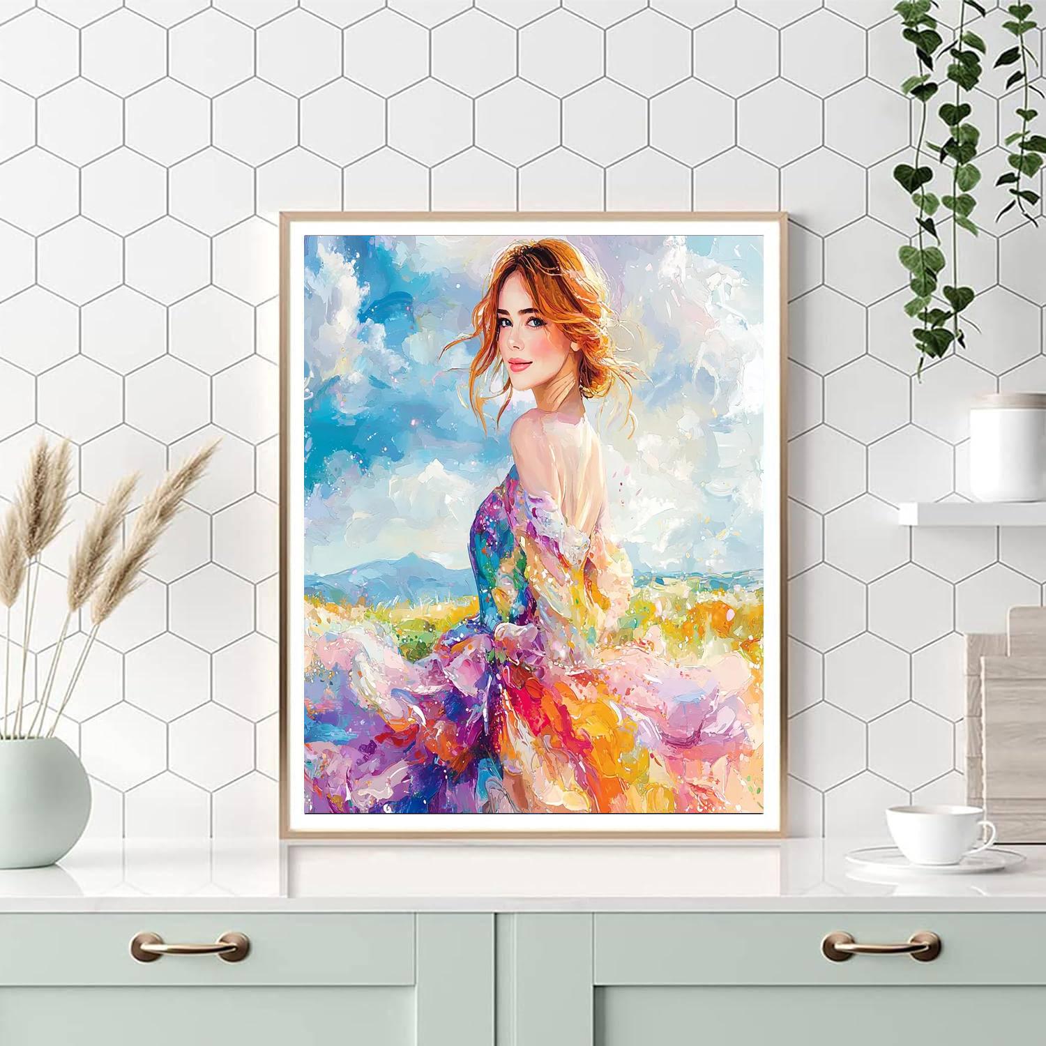 Emma Stone: The Luminescent Star Of Modern Cinema Paint By Color