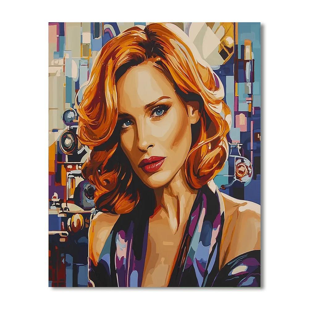 Jessica Chastain: The Fierce Heart Of Talented Truths Number Painting