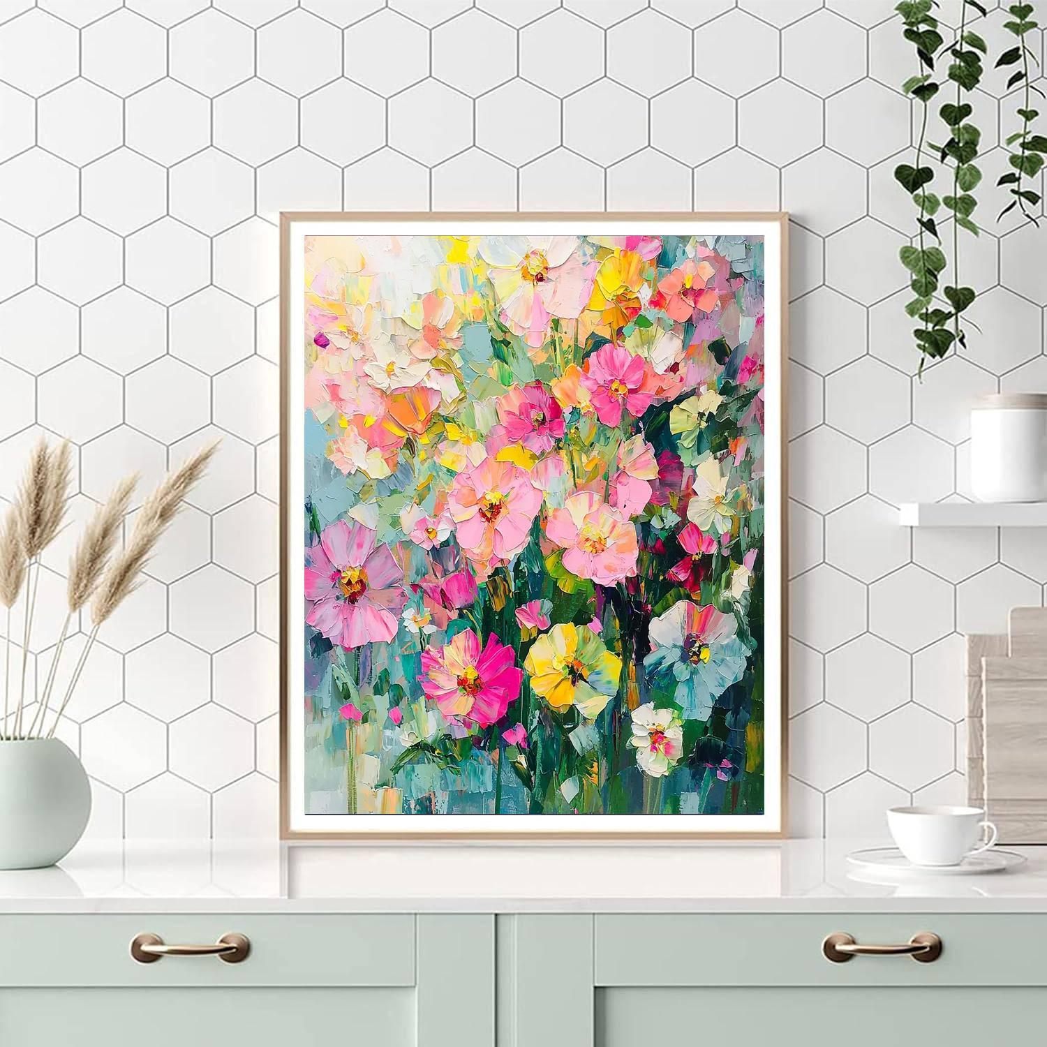 Paul Cézanne Inspired Whimsical Garden Abstractions  Paint By Numbers Kits